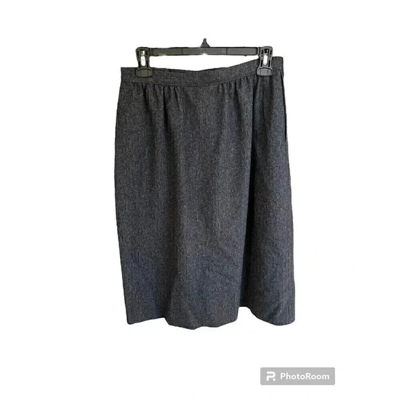 Vintage Pendleton 100% Virgin wool pencil skirt size 12 made in the USA - Picture 2 of 5